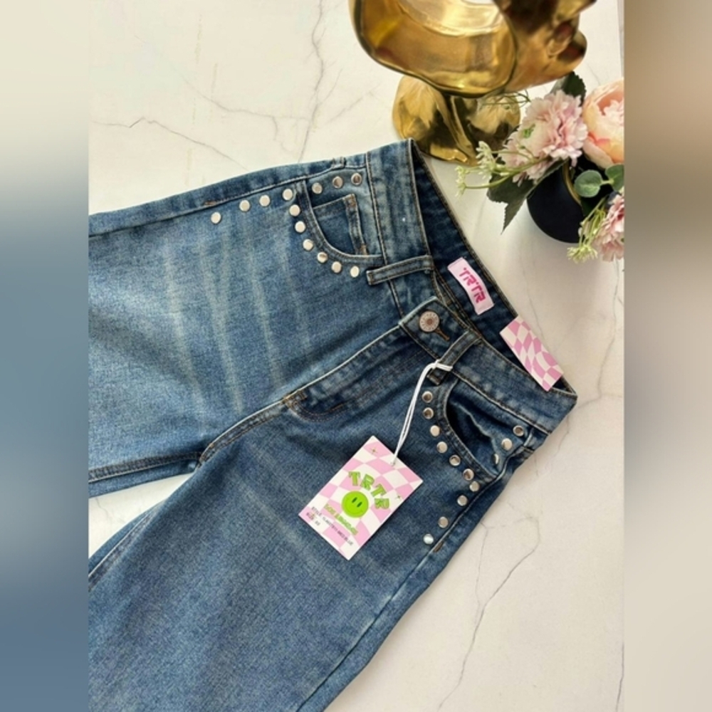 TRTR LOS ANGELES Women's Blue Jeans